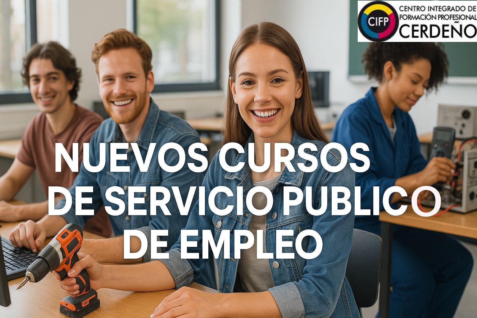 CIFP CERDEÑO: CURSOS DE EMPLEO PRIMER TRIMESTRE 2026