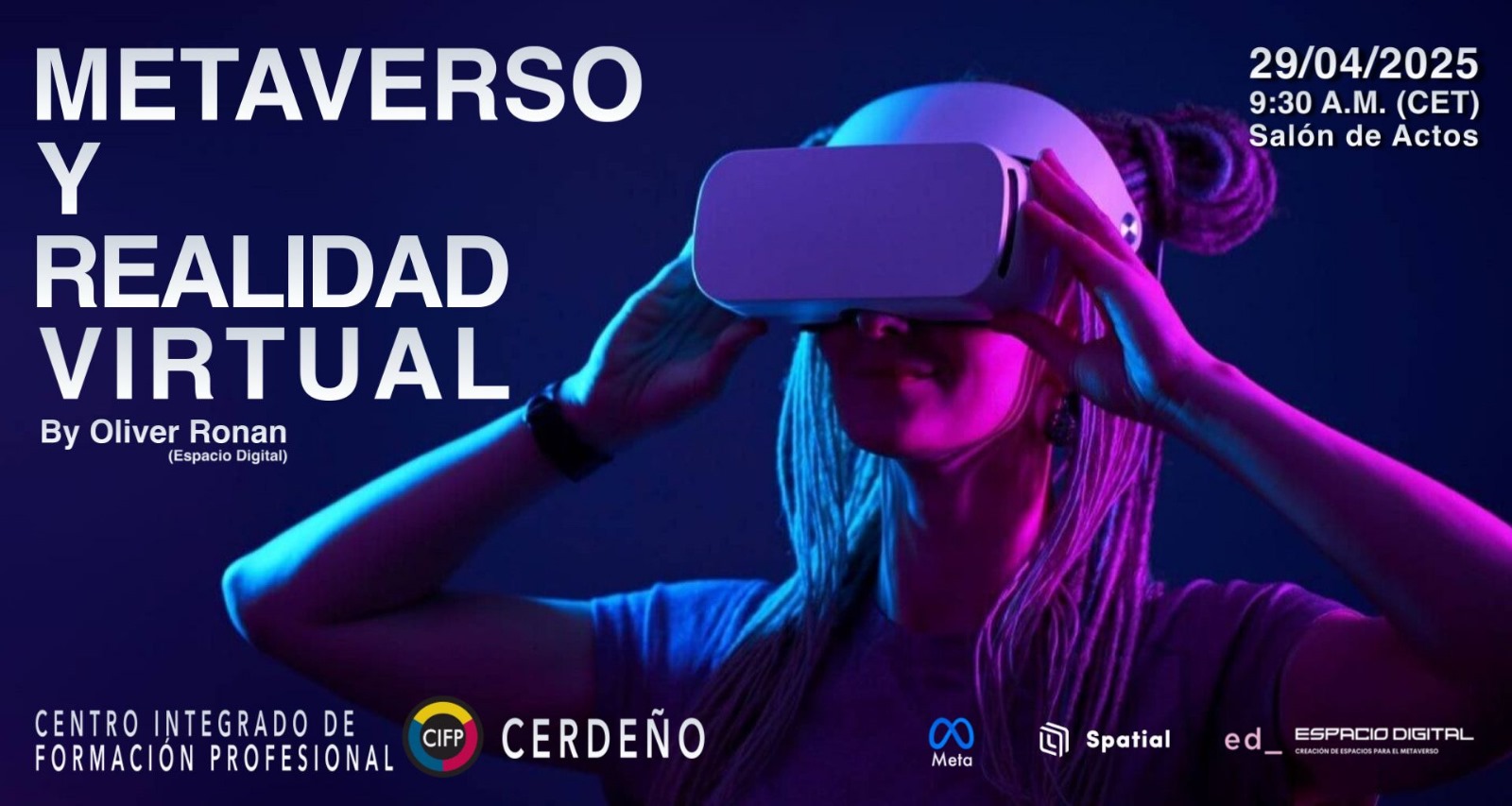 EVENTO SOBRE REALIDAD VIRTUAL, AUMENTADA Y METAVERSO- VIDEO